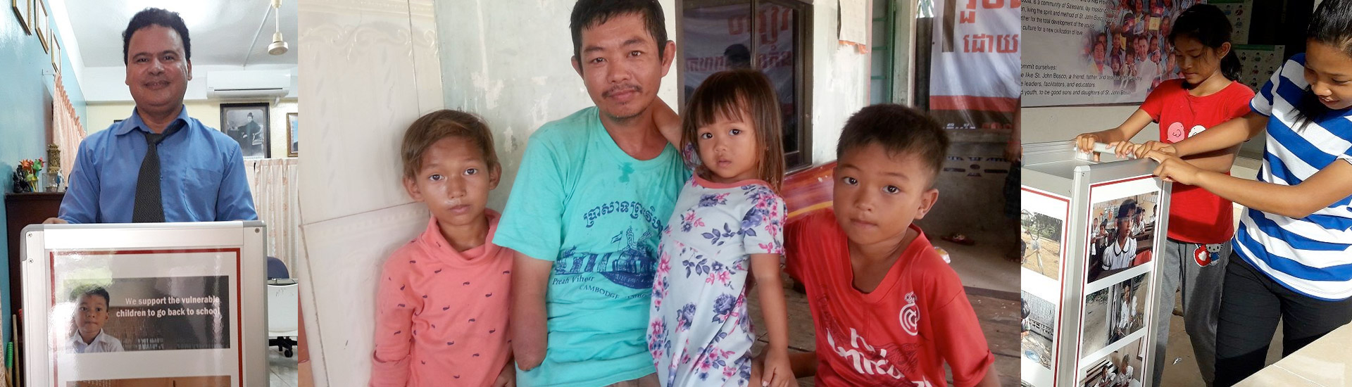 Discapacidad con futuro en Camboya