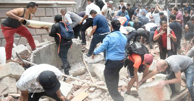 Terremoto Mexico Ayuda
