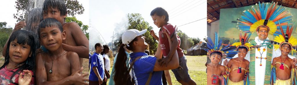 Proyecto solidario para llevar alimentos a los indígenas de Brasil