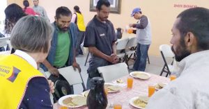 Los Salesianos en Tijuana asisten a la caravana de migrantes