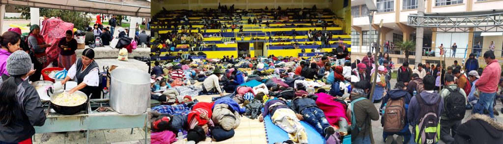 Solidaridad salesiana con los indígenas que protestan por sus derechos