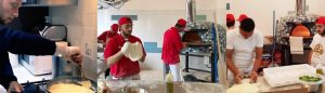 Jóvenes que superan sus problemas gracias a un taller de pizzas