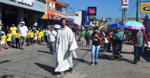 Ayuda salesiana a la caravana de migrantes que llega a San Benito Petén