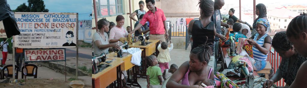 Un futuro como modistas para jóvenes madres en Congo