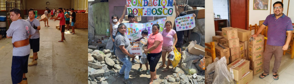 La Fundación Don Bosco de Perú, al lado de los más desfavorecidos en la cuarentena por el coronavirus