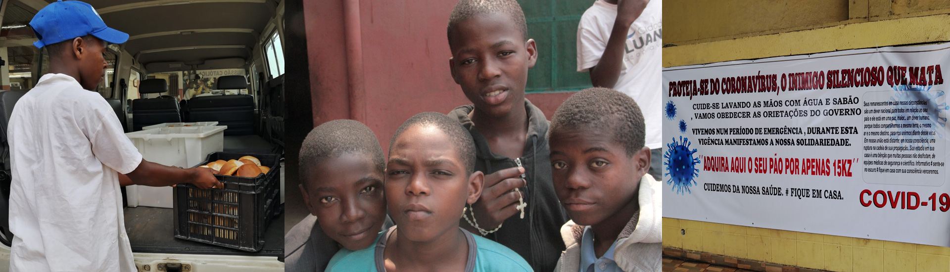 Solidaridad en Angola ante el coronavirus: pan gratis para los niños de Don Bosco