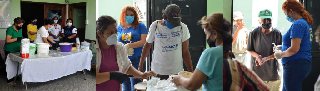 Un comedor social en la parroquia Petén (Guatemala) atiende a los más vulnerables durante la pandemia