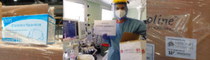 Entregamos más de 37.000 mascarillas FFP2 a los sanitarios de Madrid para luchar contra el coronavirus