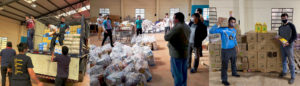 Alimentos para más de 60.000 personas en el Comité de Emergencia que lideramos en Minga Guazú (Paraguay)
