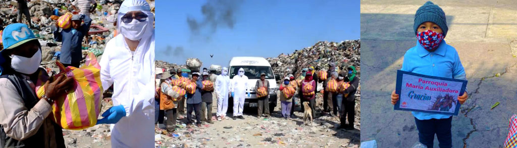 Comida en tiempos de pandemia para los olvidados que viven en los vertederos de Perú