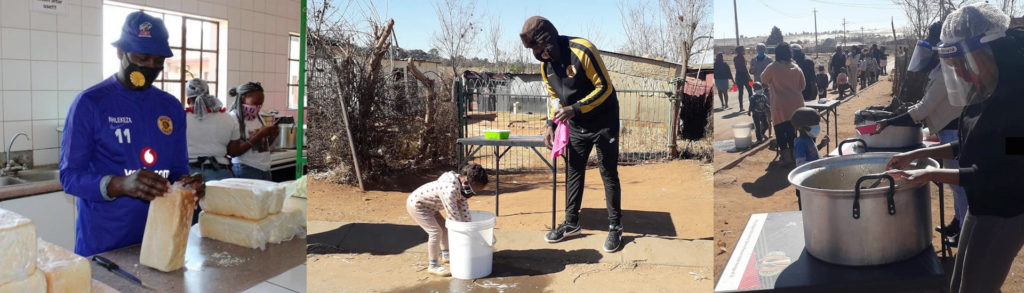 El gran trabajo de jóvenes voluntarios salesianos en Sudáfrica para ayudar a los más vulnerables durante la pandemia