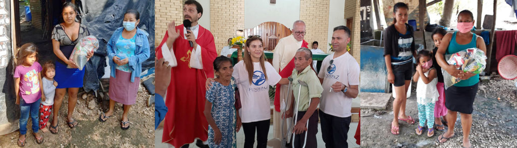 Nuevas viviendas y comida para los más pobres de San Benito Petén (Guatemala) durante la pandemia