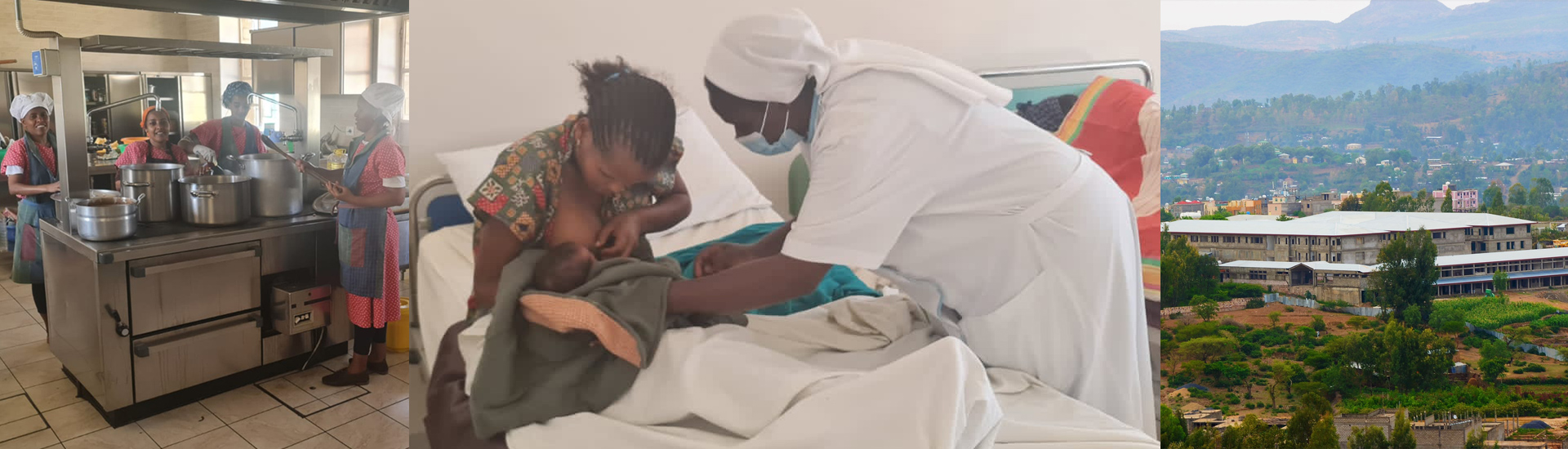 Comida y atención sanitaria para los afectados por la guerra en Etiopía