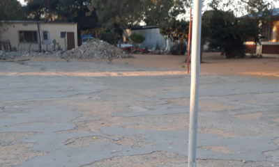 Renovación del patio del centro juvenil con 246 menores en Rundu