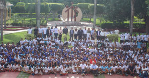 Visita institucional a la Escuela Sociodeportiva del Real Madrid Santo Domingo Savio en República Dominicana