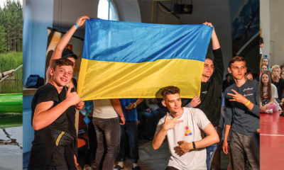 Campamento de verano para menores refugiados ucranianos