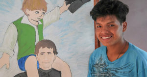 Álex, un gran soñador en la amplia familia de menores que forman la Granja Escuela Don Bosco en Ambato (Ecuador)