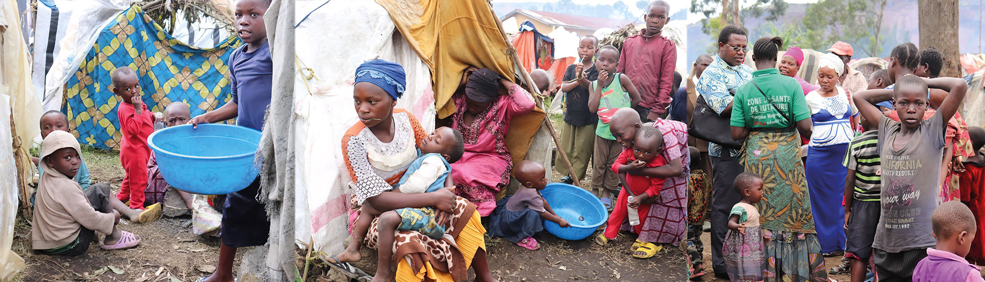 La violencia en el este de RD Congo obliga a 5.000 personas desplazadas a huir de Don Bosco Shasha