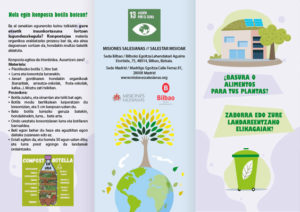 Aprendizaje y sensibilización medioambiental en Salesianos Deusto (Bilbao) gracias al ‘Baso Eskola’