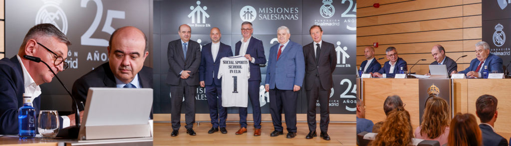 Don Bosco Ełk, en Polonia, nueva escuela sociodeportiva de fútbol y baloncesto de la Fundación Real Madrid