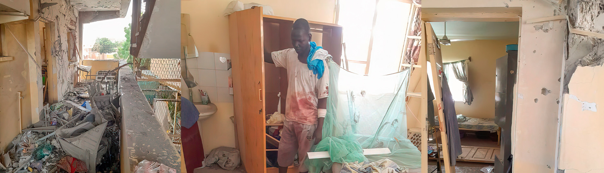 Siete meses de guerra en Sudán y una bomba ‘milagrosa’ que sólo causa heridos leves en la casa de las Salesianas