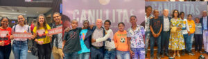 Los protagonistas de ‘Canillitas’ arropan la presentación del documental contra el trabajo infantil en Santo Domingo