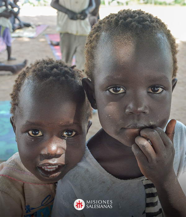 Los niños y niñas afectados por las guerras en emergencias Sudán