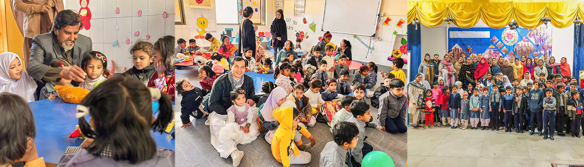 Nuevo espacio educativo infantil en Don Bosco Quetta (Pakistán)