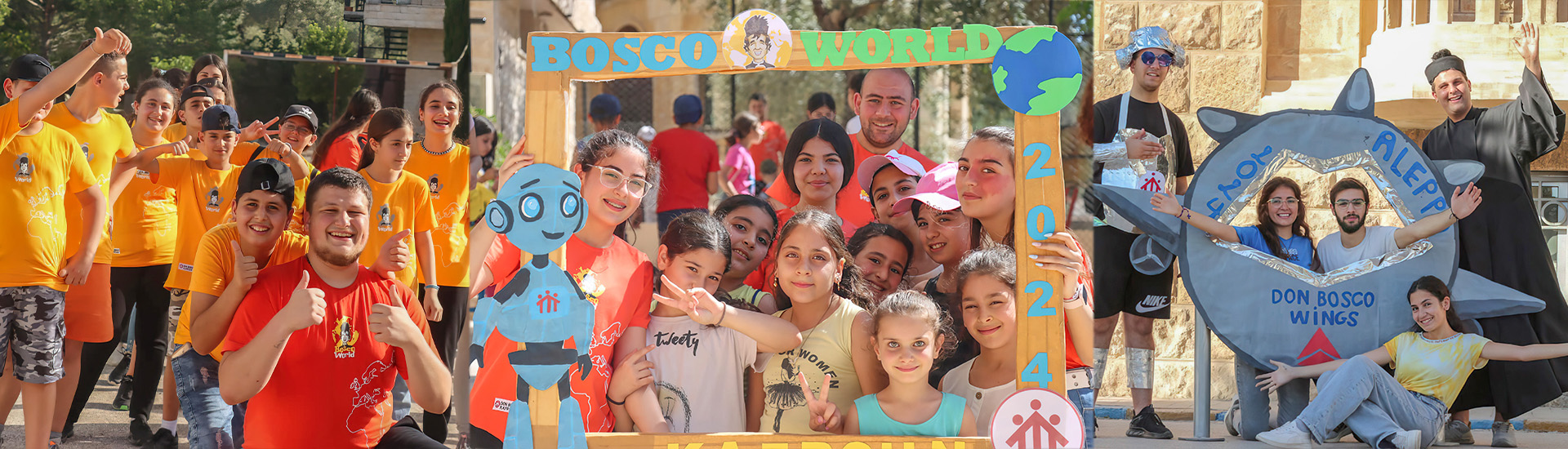 Los menores de Siria disfrutan del verano gracias al campamento salesiano ‘Don Bosco World’