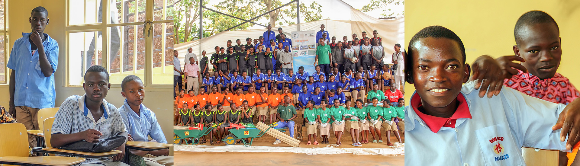 Don Bosco Muhazi (Ruanda) rompe barreras y alimenta los sueños de los menores más desfavorecidos