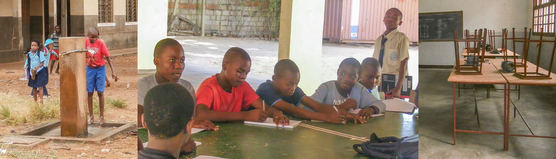 Finalización de las obras en la escuela de Moatice (Mozambique)