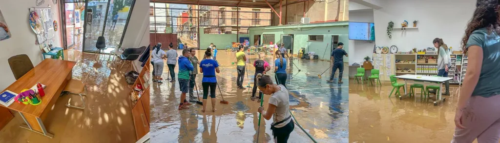 Miles de niños y niñas continúan sin poder ir al colegio un mes después de la DANA en la ‘zona cero’ de Valencia