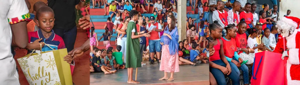 La Navidad nos une a los misioneros y a la infancia y a la juventud que atienden con el mismo deseo: paz