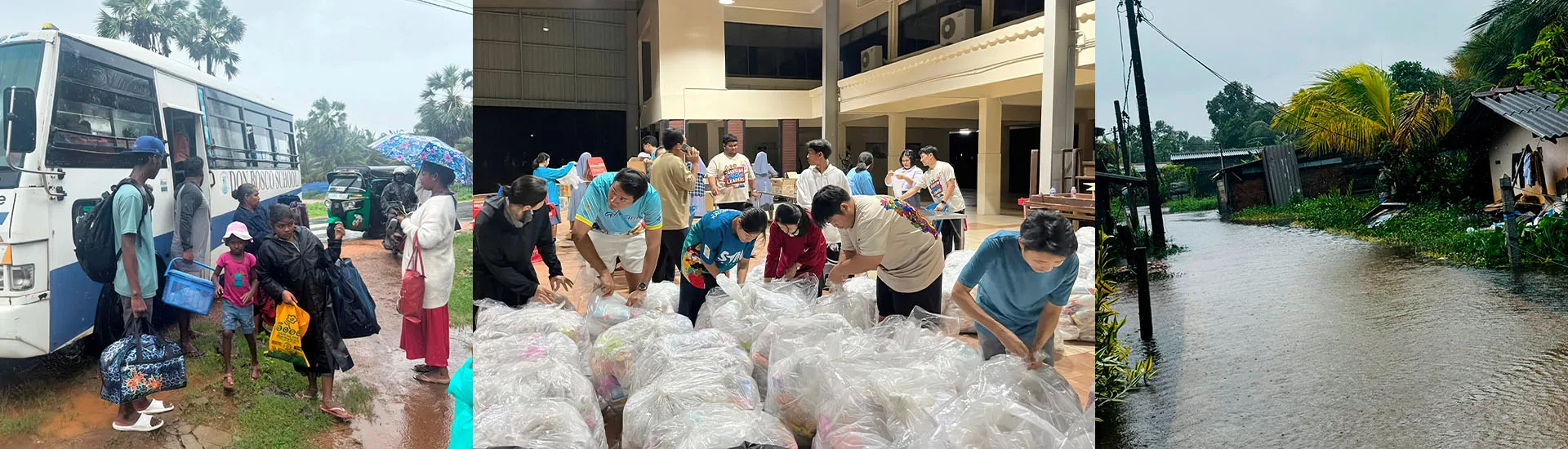 Graves inundaciones anegan Sri Lanka y Tailandia: los Salesianos movilizan ayuda para millones de afectados