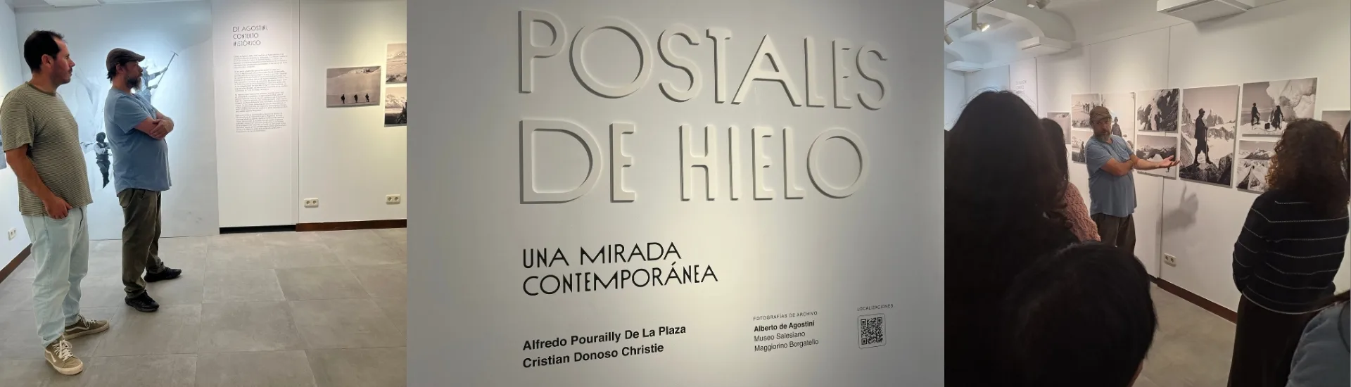 ‘Postales de hielo’, una exposición sobre los cambios en el paisaje de la Patagonia