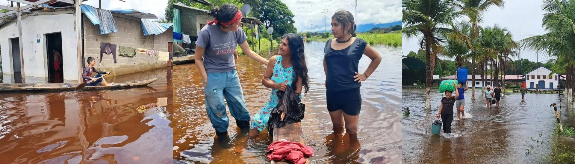 Las inundaciones descienden en el Alto Orinoco venezolano, pero ahora empieza la emergencia más silenciosa