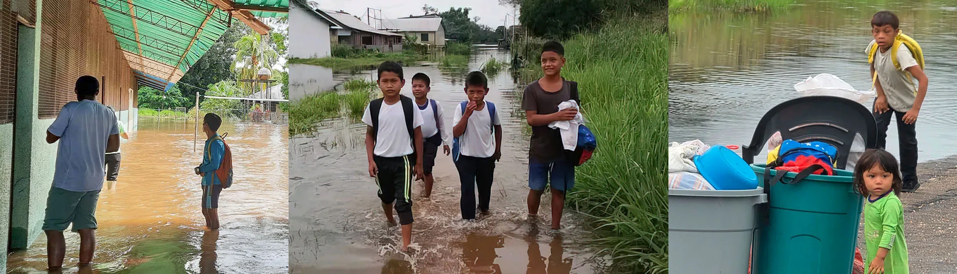 Las inundaciones en el Alto Orinoco (Venezuela) dejan a 750 familias indígenas en situación de emergencia