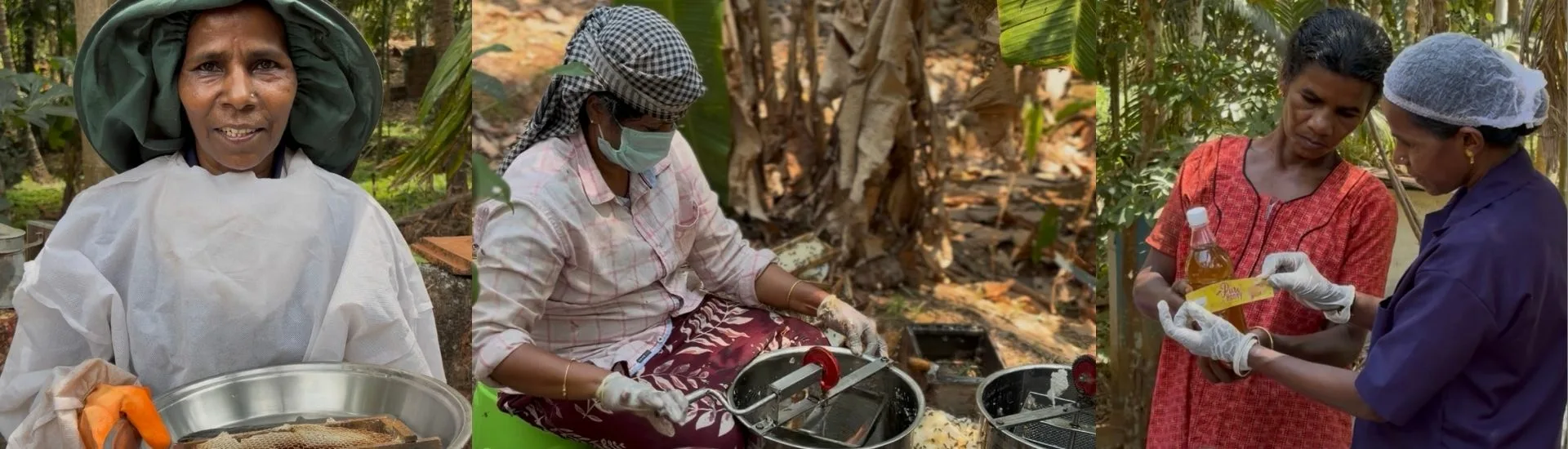 Manikkam, la apicultora de India que cambió su vida gracias al apoyo de los Salesianos