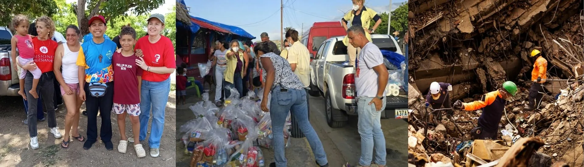 Venezuela: un mes de dolor por los terremotos, pero también de solidaridad salesiana con las familias afectadas