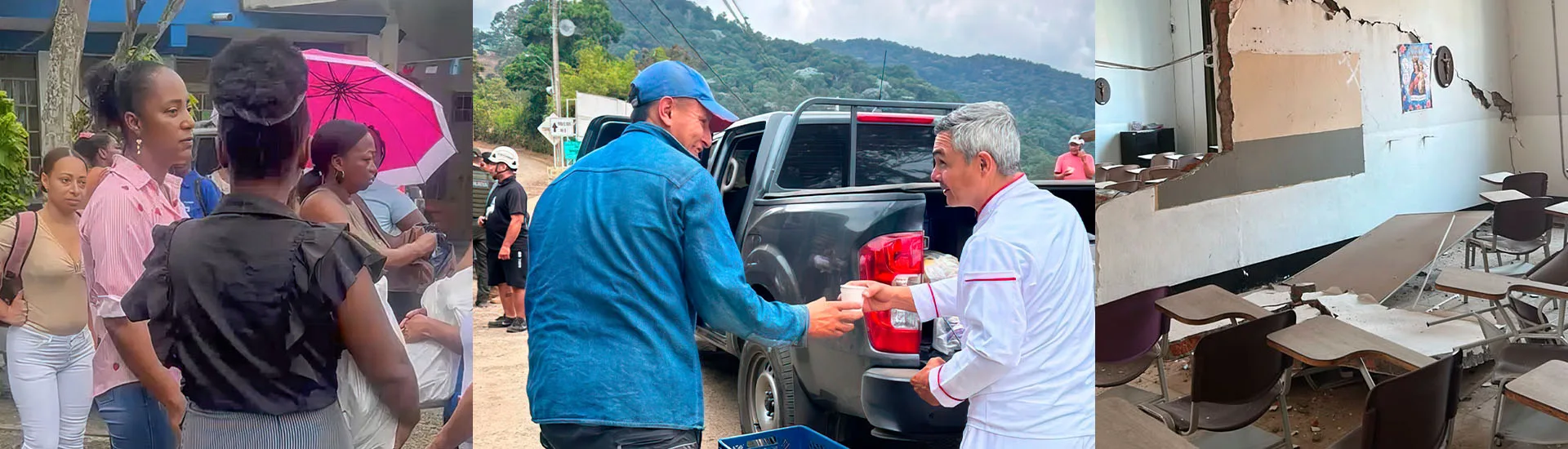 Colombia: 68 toneladas de ayuda y una reconstrucción, dos meses después, que va mucho más allá de levantar paredes
